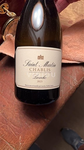 Burgundsko Chablis La Chablisienne Saint Martin 2023