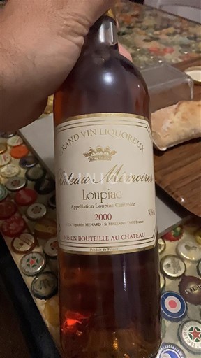 Bordeaux Loupiac Château Mémoires 2000