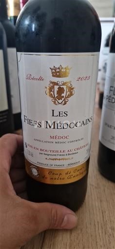 Bordeaux Médoc Les Fiefs Médocains 2023