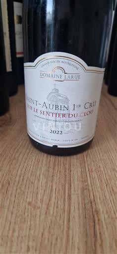 Burgundsko Saint-Aubin Premier Cru Domaine Larue Sur le Sentier Du Clou 2022