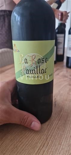 Bordeaux Pauillac La Rose Pauillac 2008