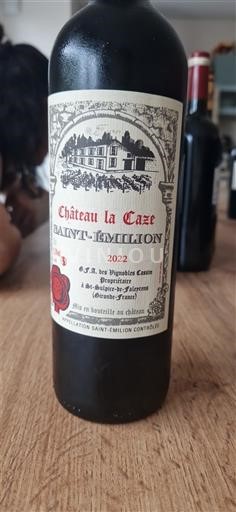 Bordeaux Saint-Émilion Château La Caze 2022