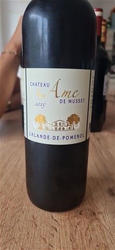Bordeaux Lalande-de-Pomerol Château Ame de Musset 2015