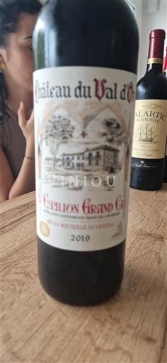 Burdeos Saint-Émilion Gran Cru Grand Cru Château Val Or 2019