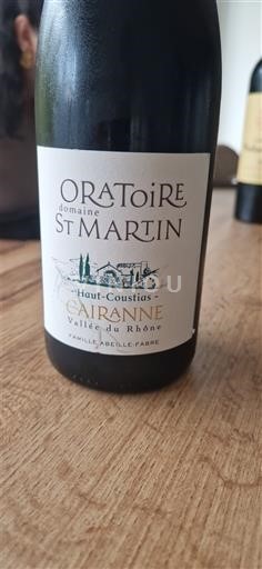 Rona dolina Cairanne Domaine Oratoire St Martin Haut-Coustias Neleten.