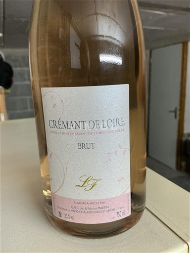Valle della Loira Crémant-de-Loire GAEC Martin Senza annata