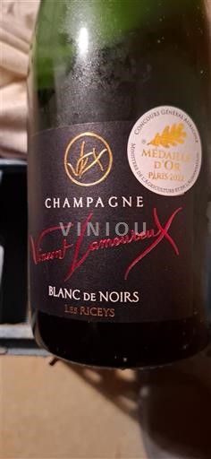 Champagne Vincent Lamoureux Blanc de Noirs Non-Vintage