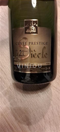 Champagne Không được chỉ định Cuvée Prestige 21ème Siècle Không niên vụ