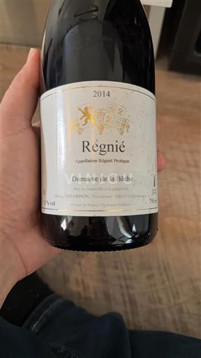 Beaujolais Régnié Domaine La Bêche 2014