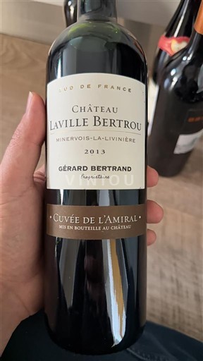 Languedoc Minervois-la-Livinière Château Laville Bertrou de l'Amiral 2013