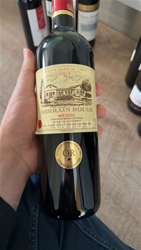 Bordeaux Médoc Pierrein Rouge 2013