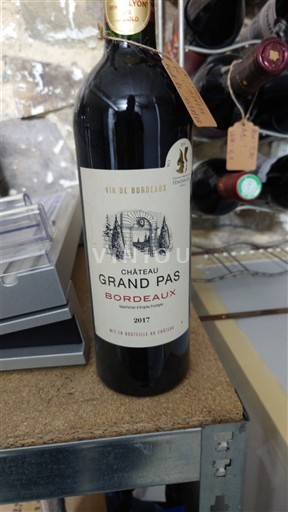 Bordeaux Château Grand Pas 2017
