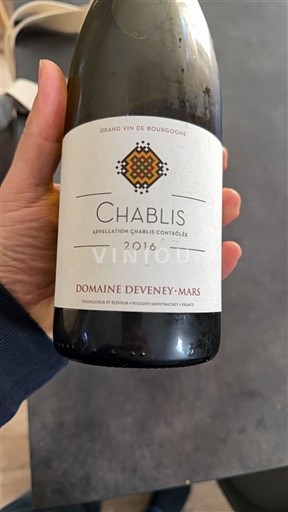 Burgundsko Chablis Domaine Deveney-Mars 2016