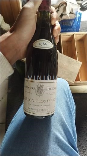 Bourgogne Ospecificerad Grand Cru Domaine Thenard 1986