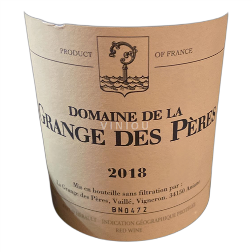 Languedoc Nespecifikováno Domaine de la Grange des Pères 2018