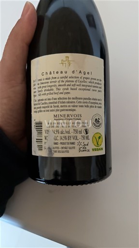 Langvedok Minervois Château Agel In Extremis 2020