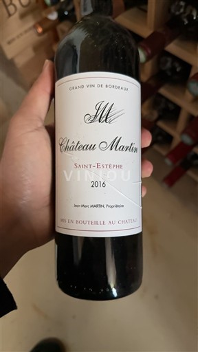 Bordeaux Saint-Estèphe Château Martin 2016