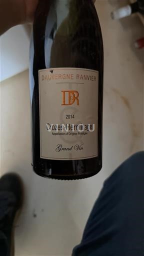 Rhônevallei Crozes-hermitage Dauvergne Ranvier 2014