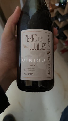 Rhônevallei Cairanne Dauvergne Ranvier Terre des Cigales 2018