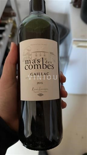 Lounais-Ranska Gaillac Mas des Combes 2015
