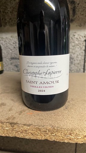 Beaujolais Saint-Amour Christophe Lapierre Vieilles Vignes 2024