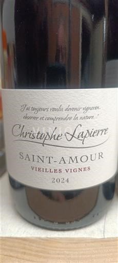 Beaujolais Thánh Tình Yêu Christophe Lapierre Vieilles Vignes 2024