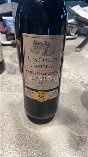 Languedoc-Roussillon Pays d'Oc Les Ormes de Cambras Cabernet Sauvignon 2021