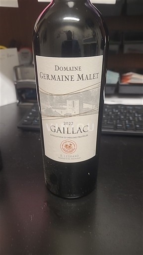 Tây Nam Gaillac Domaine Germaine Malet 2022