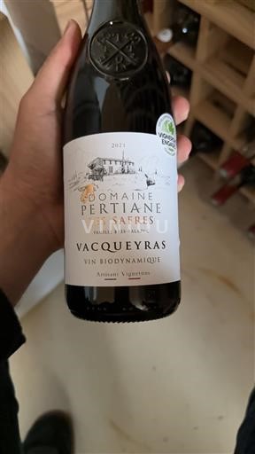 Thung lũng Rhône Vacqueyras Domaine Pertiane Les Safres 2021