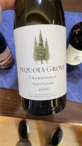 California AVAs Napa Valley Sequoia Grove Chardonnay 2020