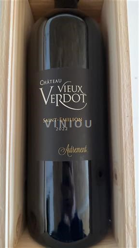 Bordeaux Saint-Émilion Château Vieux Verdot Autrement 2022