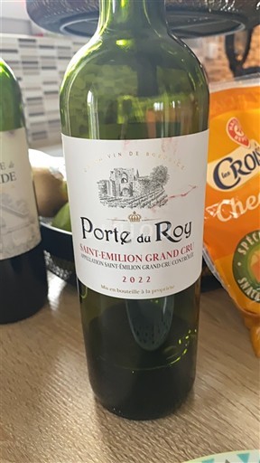 Bordeaux Saint-Émilion Grand Cru Grand Cru Porte du Roy 2022