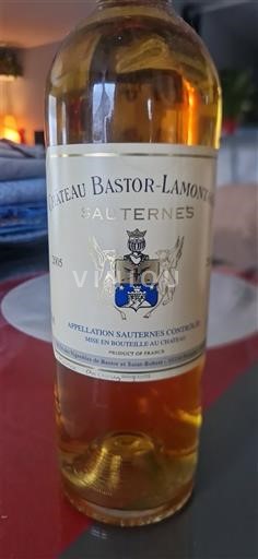 Bordeaux Sauternes Château Bastor-Lamontagne 2005