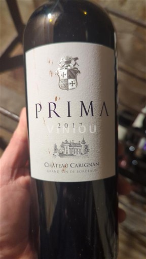 Bordeaux Château Carignan Prima 2017
