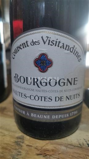 Borgoña Hautes Côtes de Nuits Couvent des Visitandines 2020