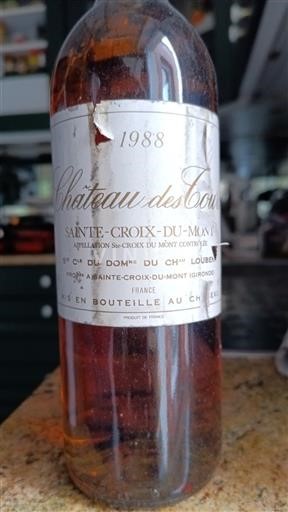 Bordeaux Sainte-Croix-Du-Mont Château Des Tours 1988