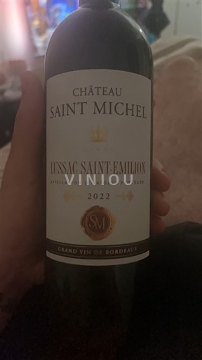 Bordeaux Lussac-saint-émilion Château Saint Michel 2022