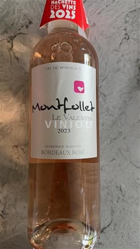 Bordeaux Bordeaux Rosé Montfollet Le Valentin 2023