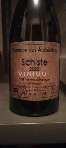 Alpes y Países Ródano Vinos de los Alóbroges Domaine Des Ardoisières Schiste 2022