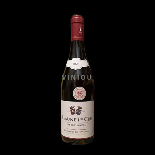 Vin Rouge sec Les Bressandes Domaine Lycée Viticole 2023 France Bourgogne AOC Premier Cru