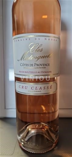 Provansa Côtes-de-Provence Domaine Noyer Clos Mistinguett 2024