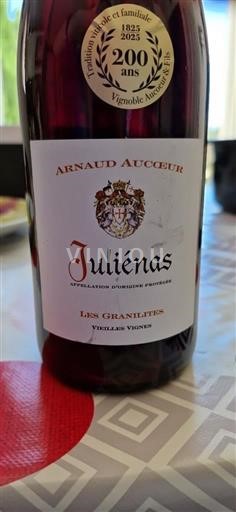 Beaujolais Juliénas Arnaud Aucoeur Les Granits 2024