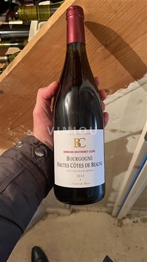 Bourgogne Hautes Côtes de beaune Domaine Boutheloup Clerc 2024