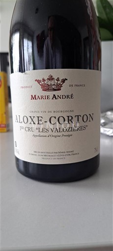 Bourgondië Aloxe-Corton Premier Cru Marie André Les Valozières Niet-geïntegreerd