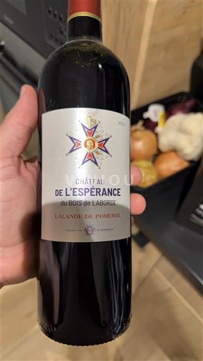 Burdeos Lalande-de-Pomerol Château L'Espérance du Bois de Laborde 2022