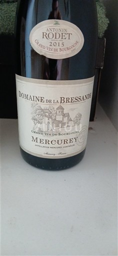 Burgundsko Mercurey Domaine La Bressande 2015