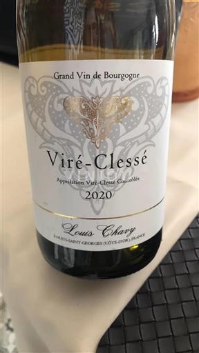 Borgoña Viré-clessé Grand Cru Louis Chavy 2020