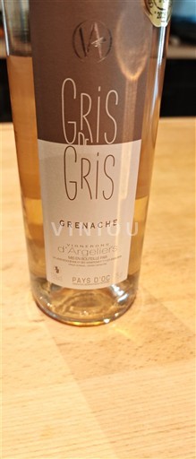 Languedoc-Roussillon Pays d'Oc Angelieres Gris Gris Non-Vintage