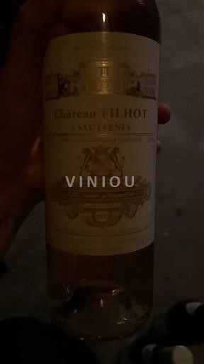 Bordeaux Sauternes Château Filhot 2005
