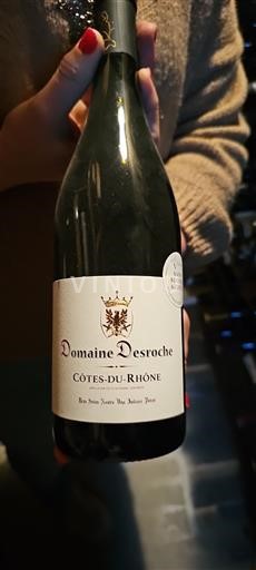 Valle del Ródano Côtes del Ródano Domaine Desroche 2019